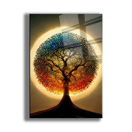 Wallity Camtbl-045 Pintura de Vidrio Templado Decorativo 50 x 70 cm